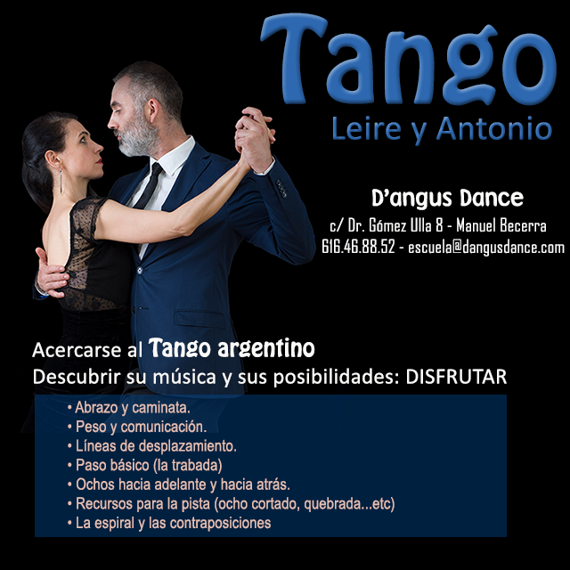 Descubre el placer del Tango argentino, disfrútalo